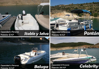 Alquiler de barcos pantano de entrepeñas