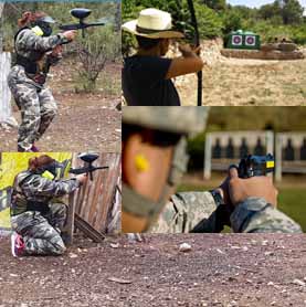 multiactividades de puntería en el pantano de entrepeñas