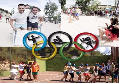 yincanas, actividades familiares, grupos y empresas teambuilding