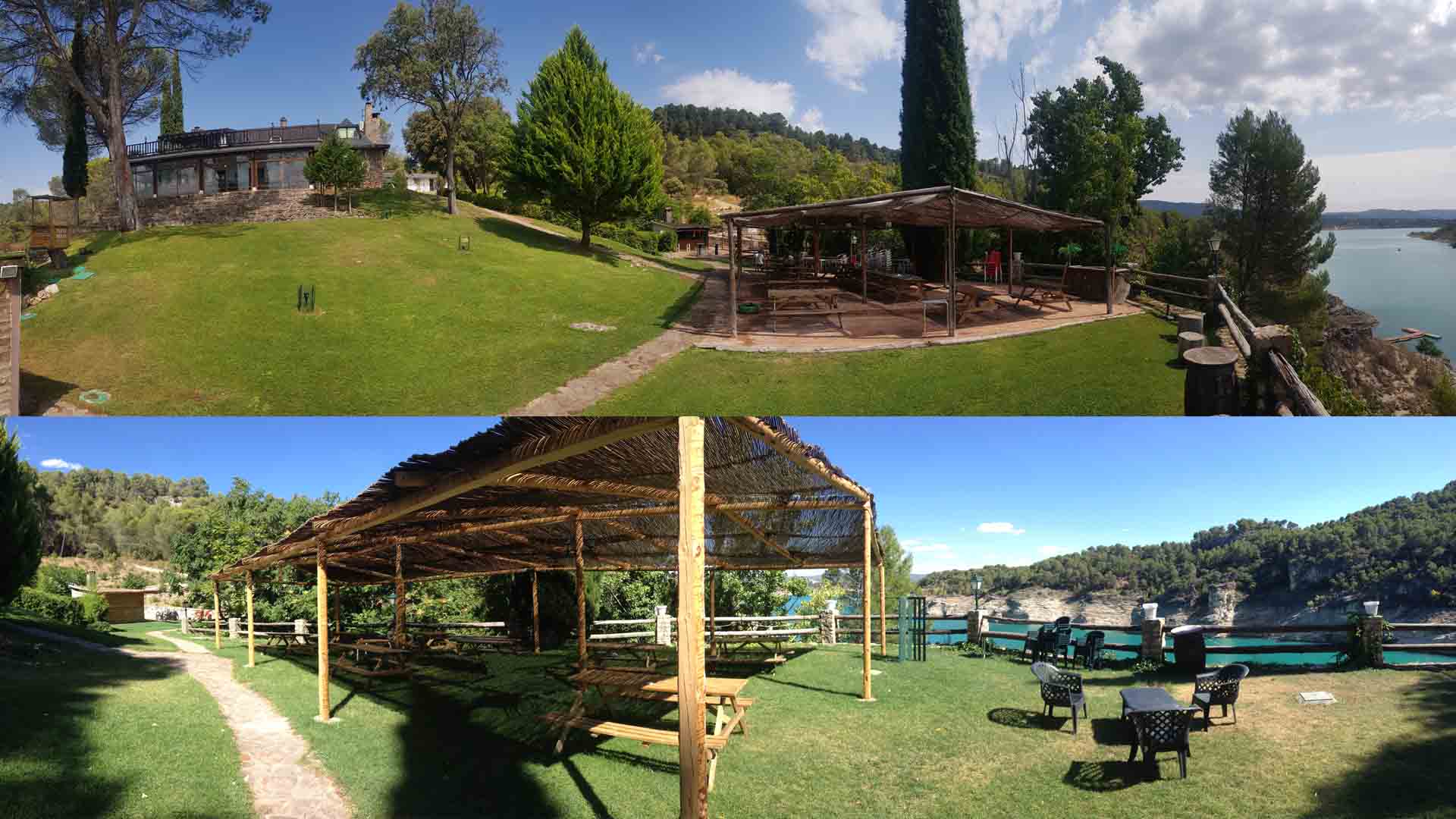 Hotel pantano entrepeñas, actividades acuáticas, piscina, barbacoa
