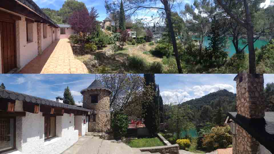Hotel pantano entrepeñas, actividades acuáticas, piscina, barbacoa