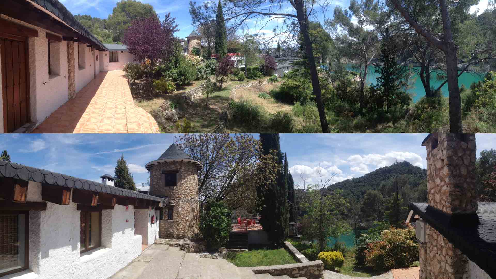 Hotel pantano entrepeñas, actividades acuáticas, piscina, barbacoa